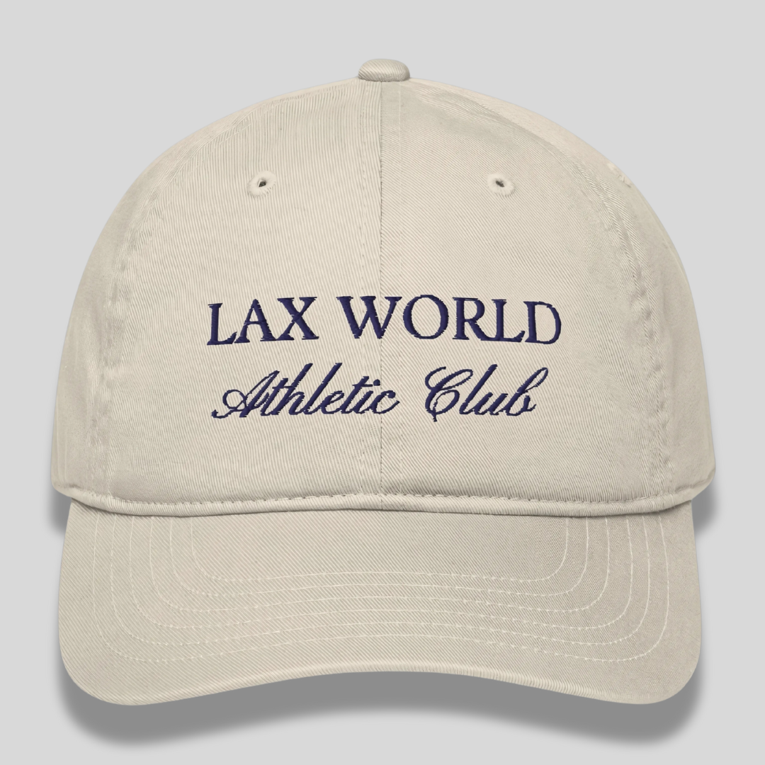 LAX World Athletic Club Organic dad hat