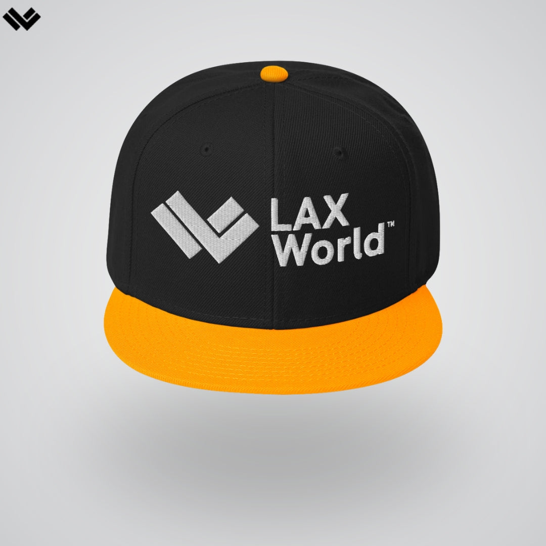 Premium Lacrosse Snapback Hat | Dual-color | LAX World