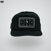 Black Field Surf Lacrosse Cap 
