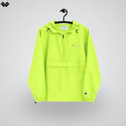 Champion Packable Lacrosse Jacket Front Yellow