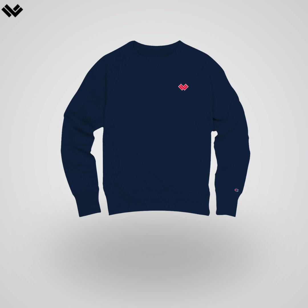 Champion’s Navy Gamer Lacrosse Sweatshirt | Navy | Man - Off Field