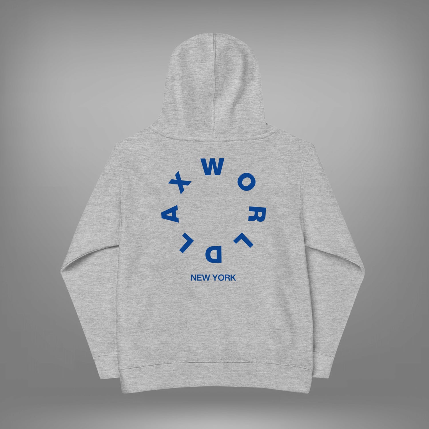 LAX World Wordmark Kids fleece hoodie