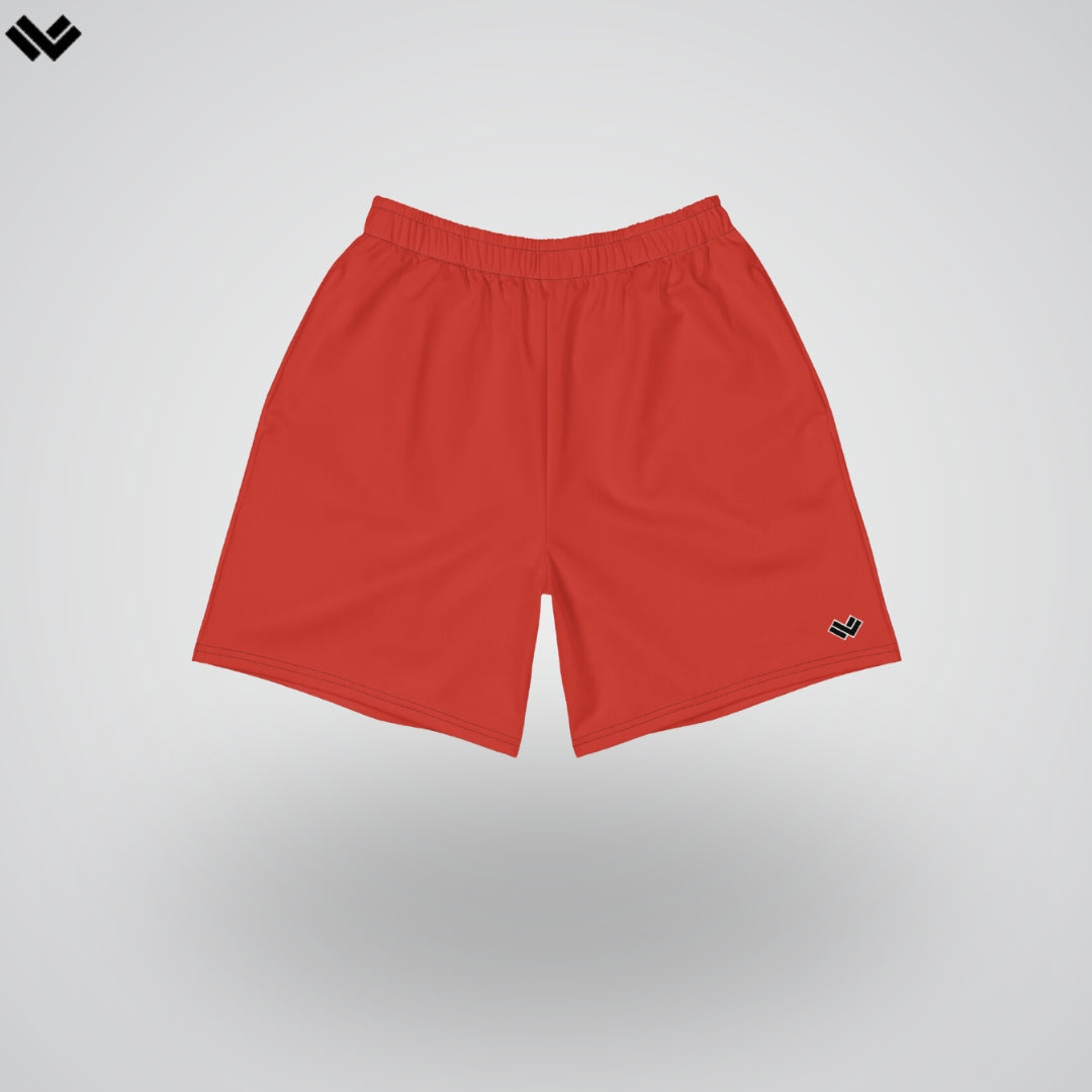 Classic Spandex Essentials Red Lacrosse Short | Red | Man - Off Field