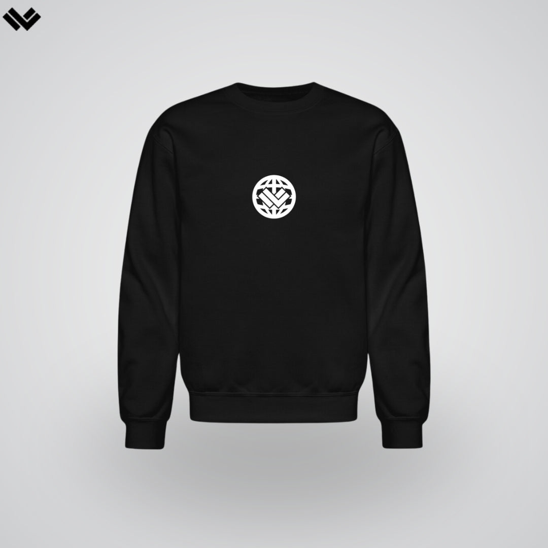 Globe Lacrosse Crewneck Shirt | Black