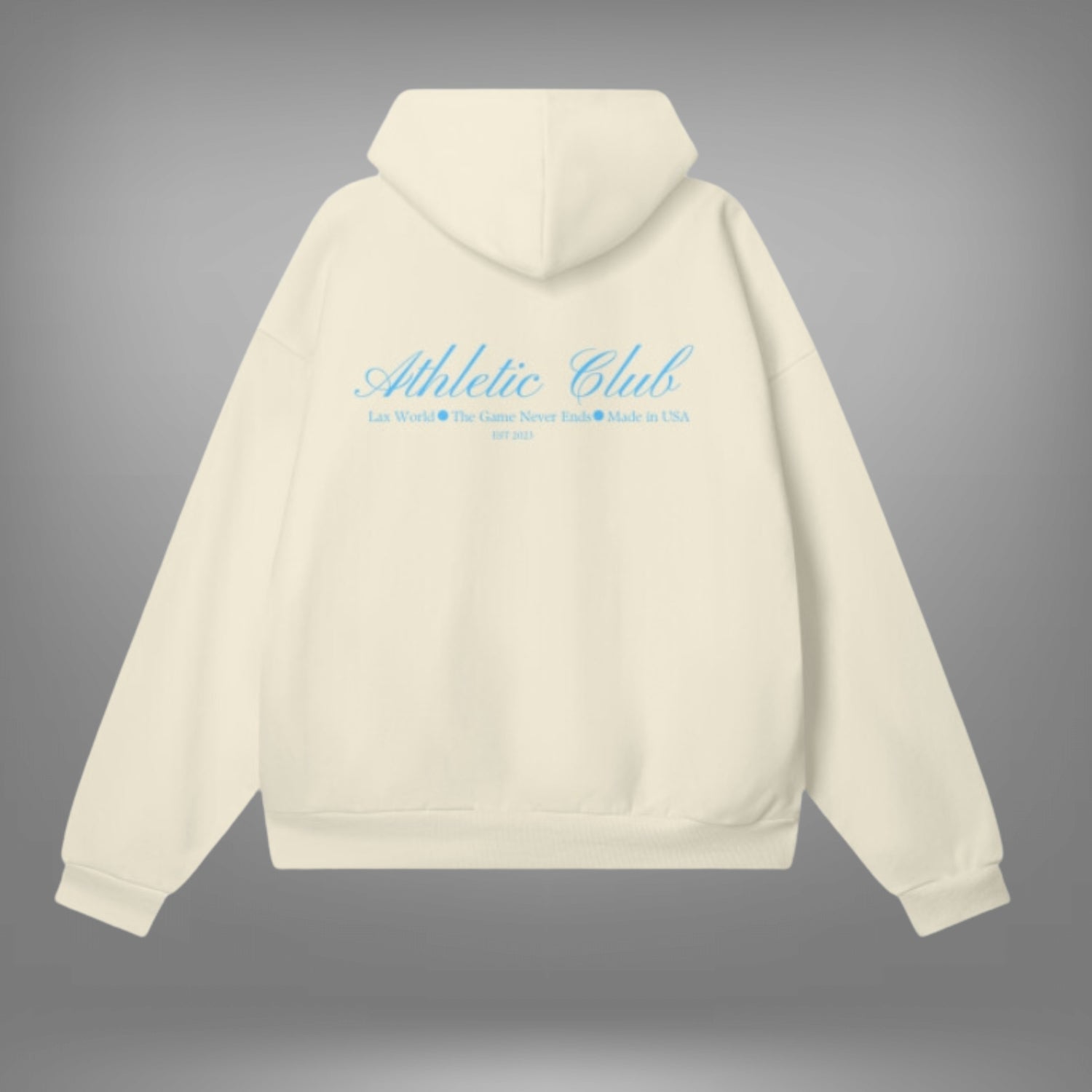 LAX World Athletic Club Hidden Pocket Fleece Hoodie