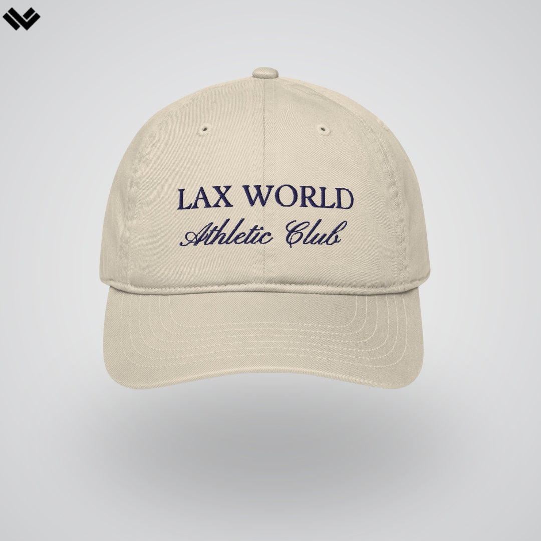 LAX World Athletic Club Organic dad hat