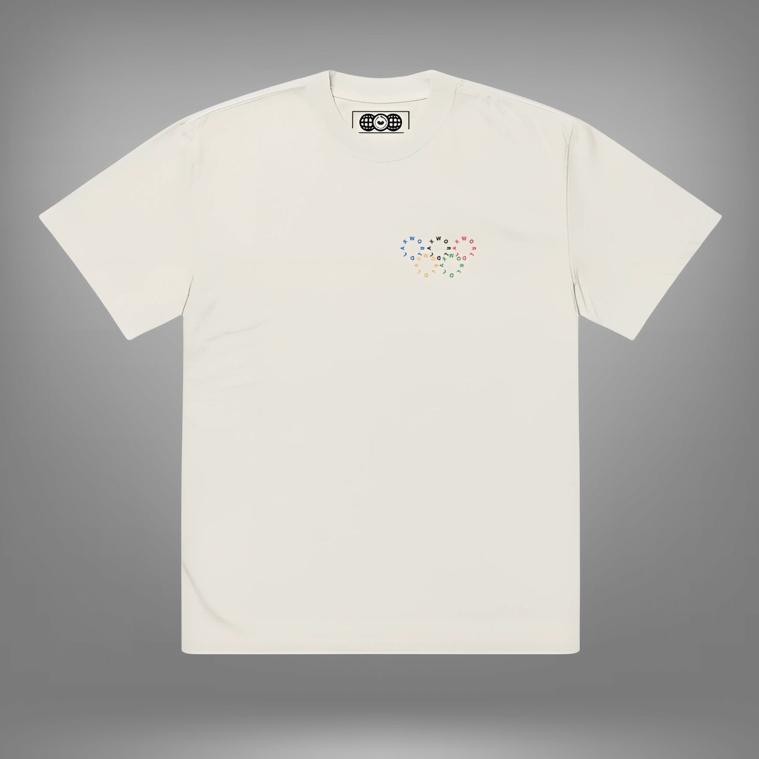 LAX World For the 33rd Olympic Games Oversized faded t-shirt