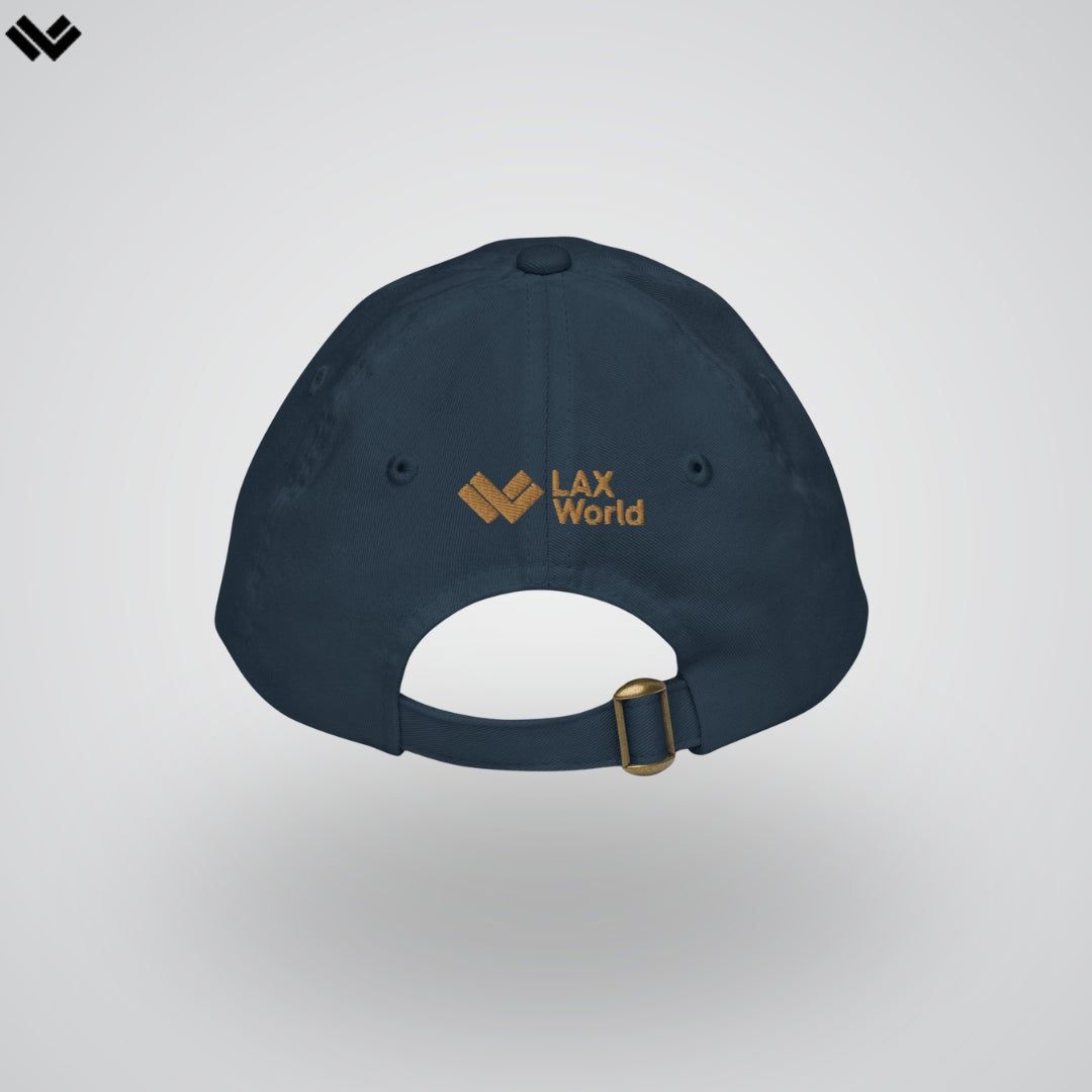 LAX World Globe Hat - Navy