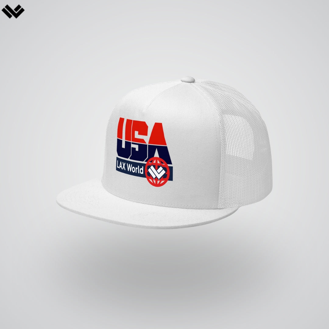 LAX World for TEAM USA Trucker Cap