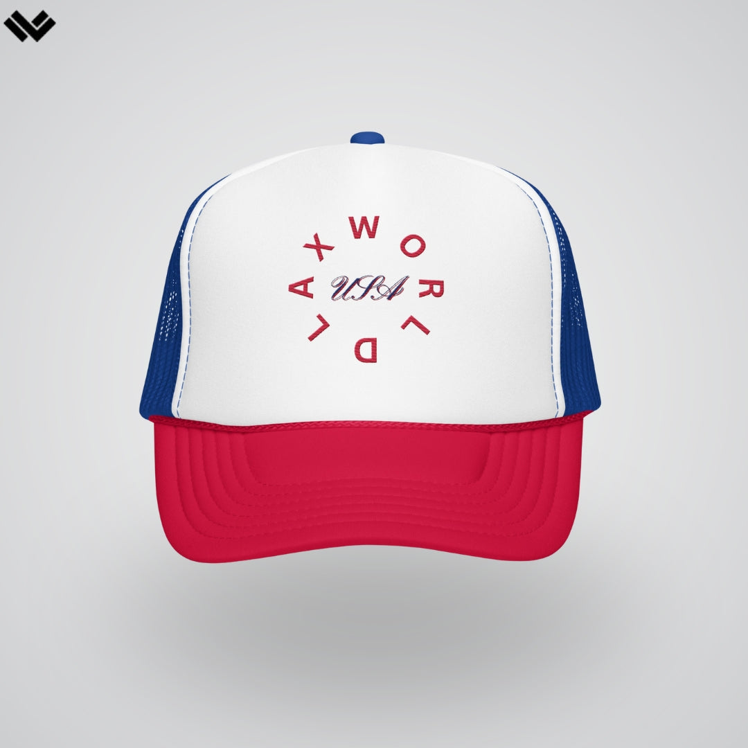 LAX World for Team USA Foam Trucker Hat