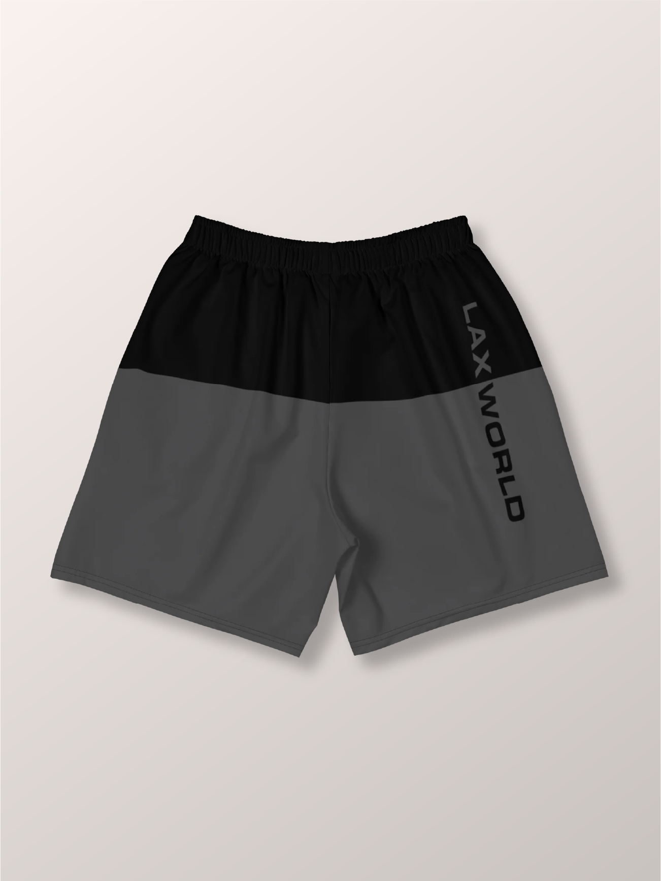 Premium Creator’s Black Athletic Lacrosse Short  - back 