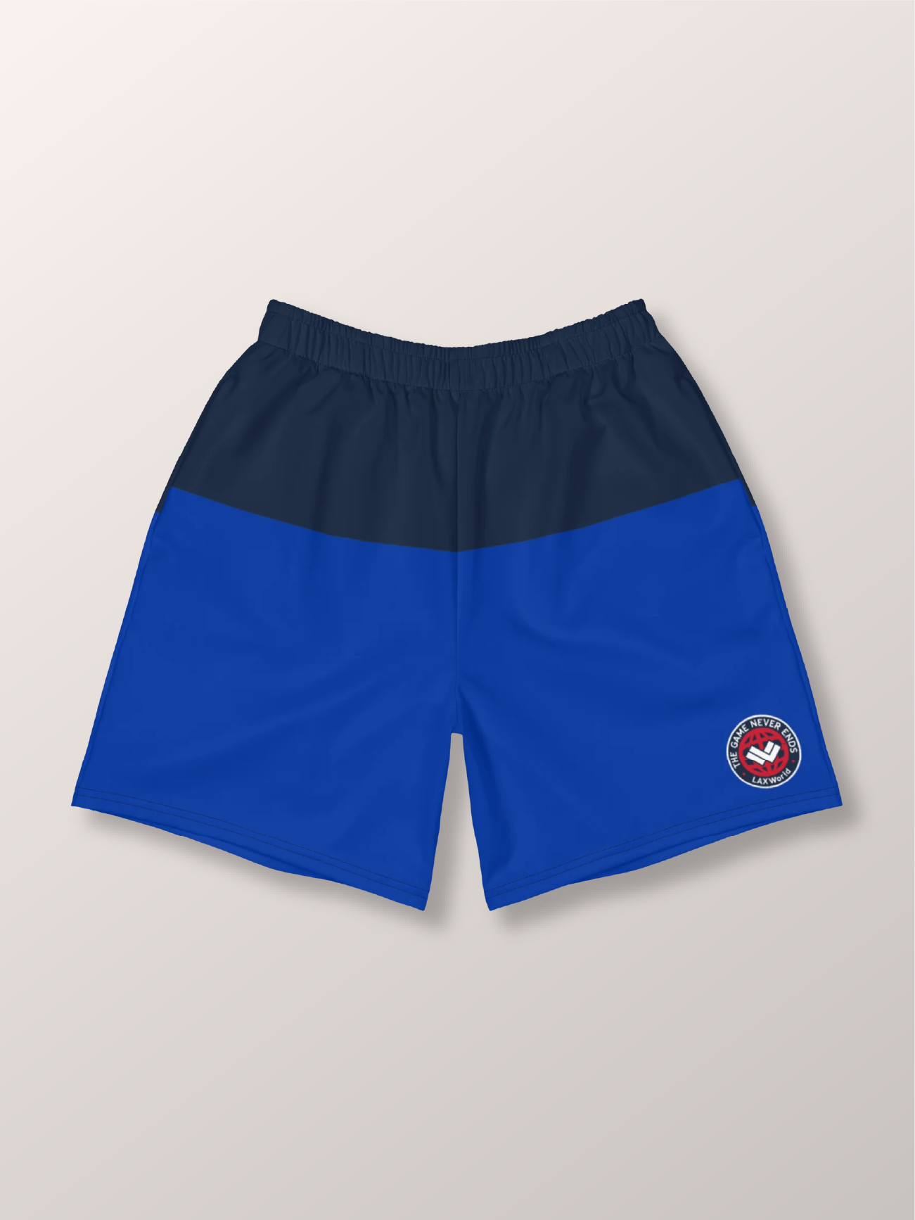 Premium Creator’s Royal Blue Athletic Lacrosse Short - Front 