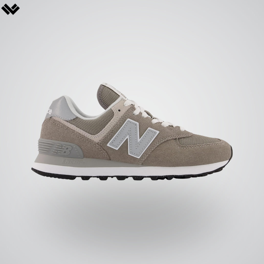 Classic Men's New Balance 574 Core Lacrosse Sneaker | Grey/White | Footware - off the field