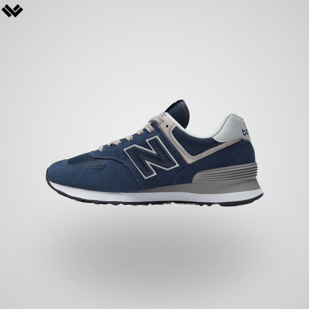 Classic Men's New Balance 574 Core Lacrosse Sneaker | Grey/White | Footware - off the field