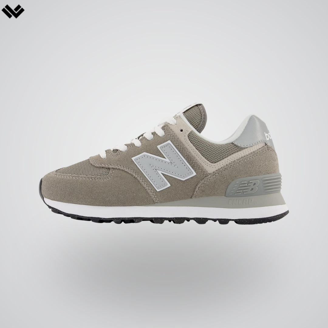 Classic Men's New Balance 574 Core Lacrosse Sneaker | Grey/White | Footware - off the field