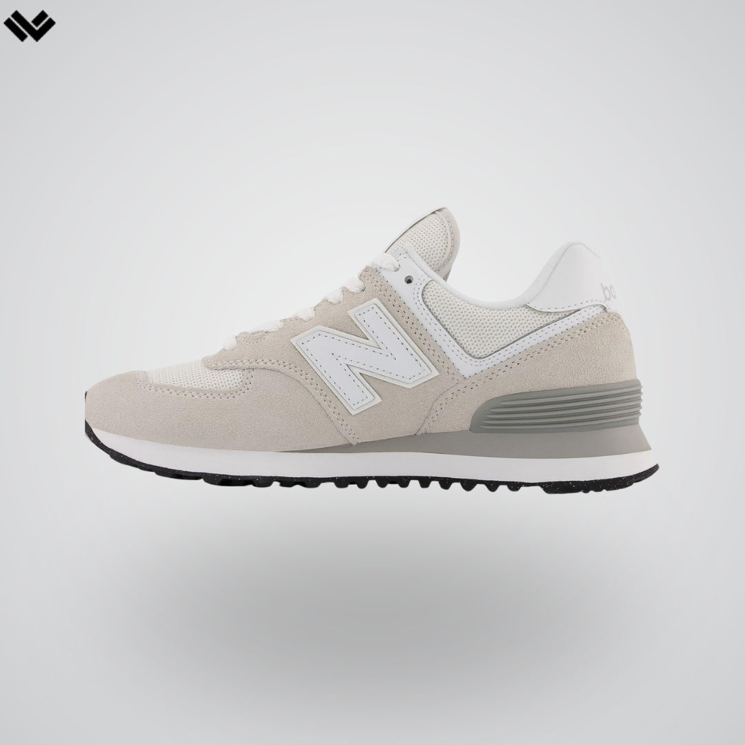 Classic Men's New Balance 574 Core Lacrosse Sneaker | Grey/White | Footware - off the field