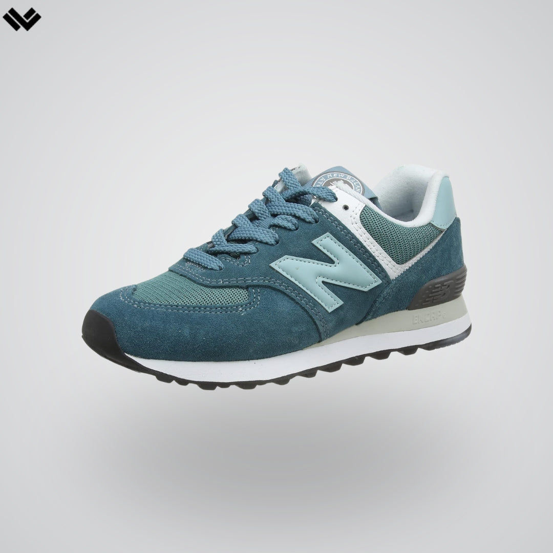 Classic Men's New Balance 574 Core Lacrosse Sneaker | Grey/White | Footware - off the field