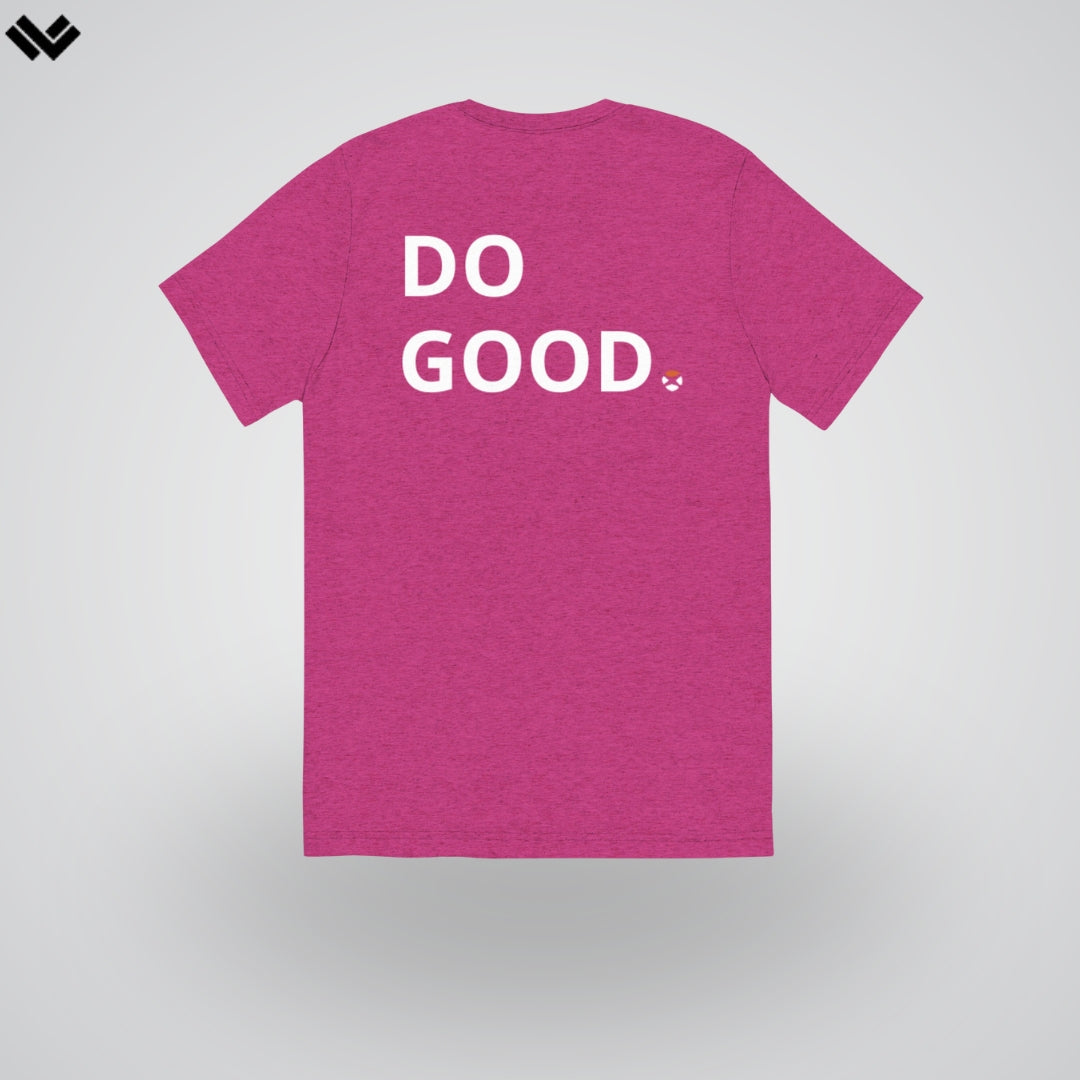 Premium Lacrosse T Shirt ‘Do Good’ | Berry | Lacrosse the Nations