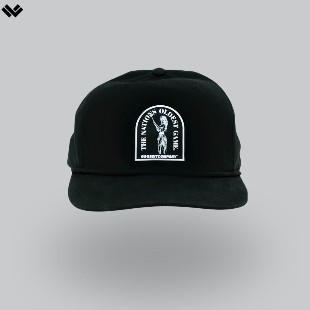 Roots Surf Lacrosse Cap | Black | GooseItCompany