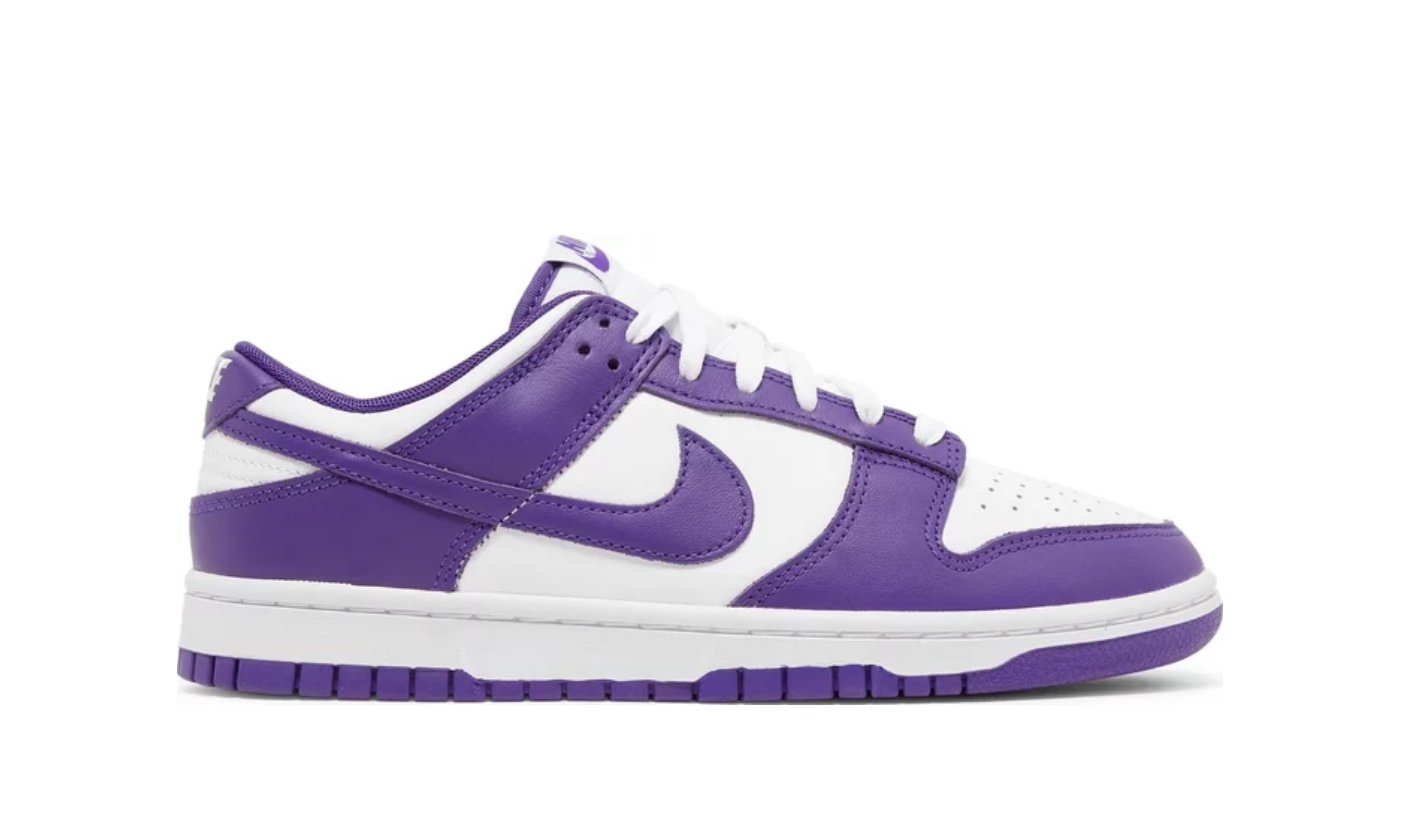 Dunks purple and white Clearance
