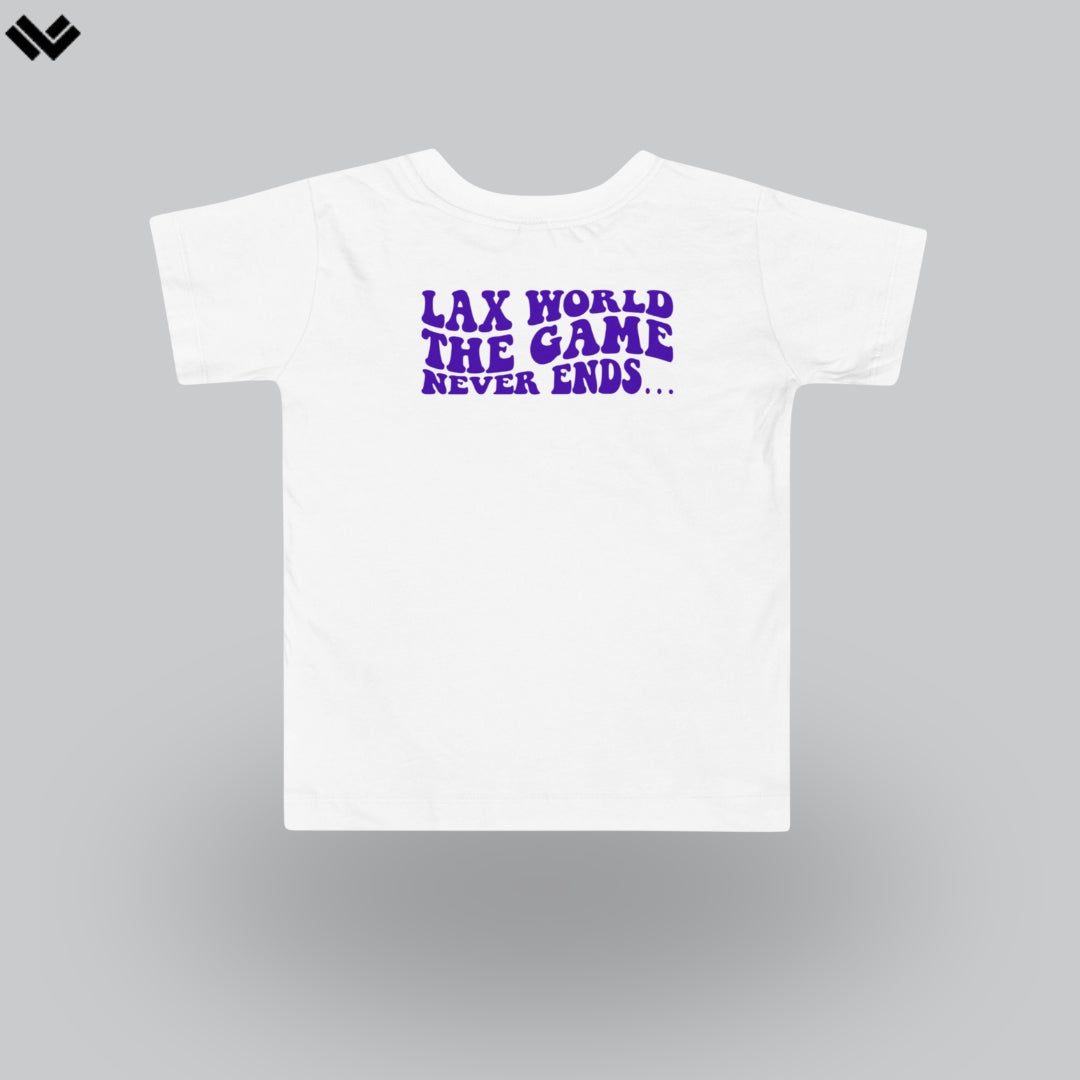 The Game Never Ends... Toddler Short Sleeve Tee