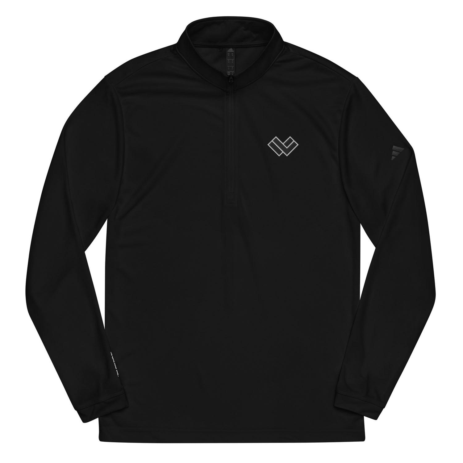LAX World - Adidas Quarter Zip Pullover Lacrosse Hoodie - Front 