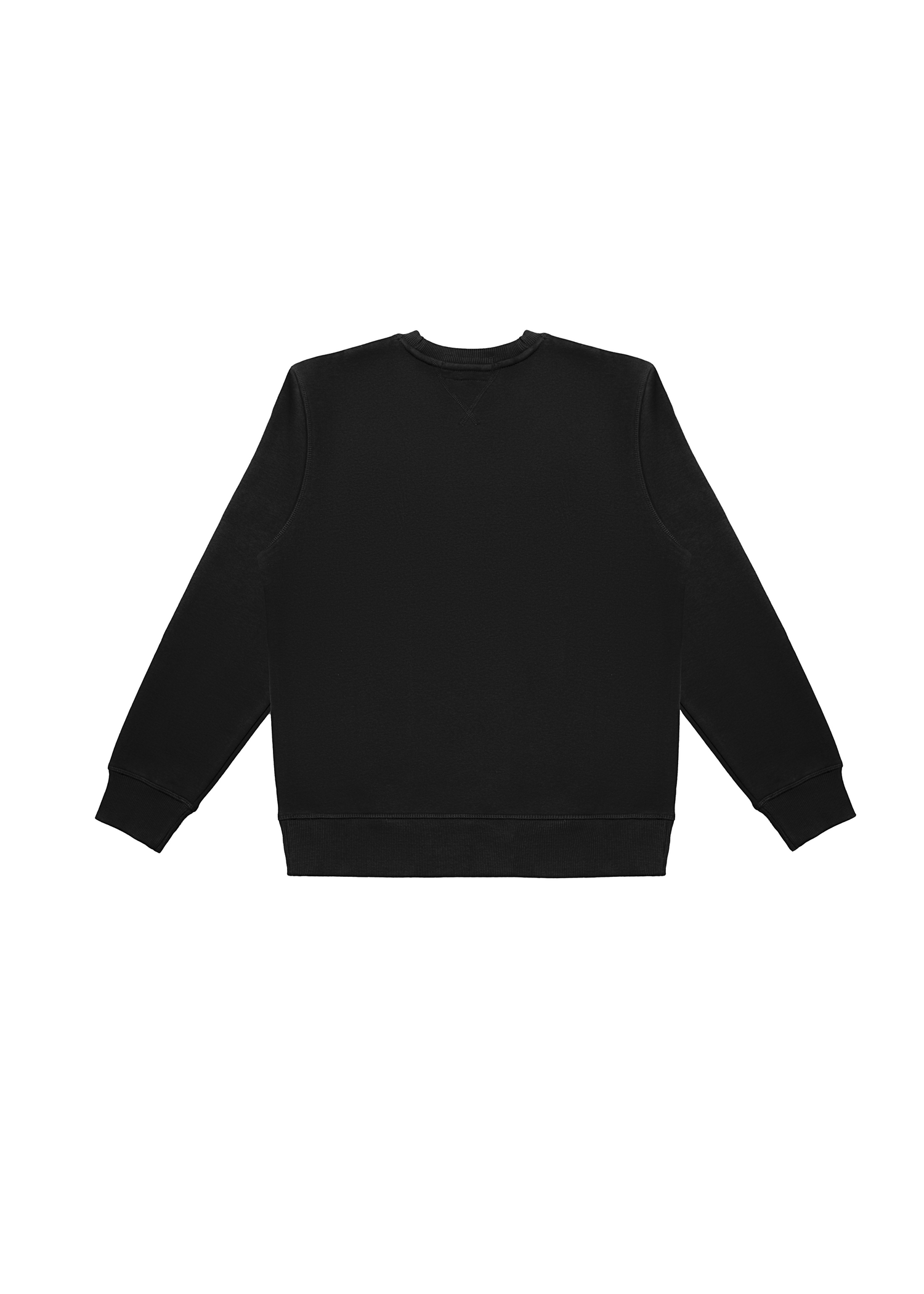 Black Lacrosse Crew Neck Sweatshirt