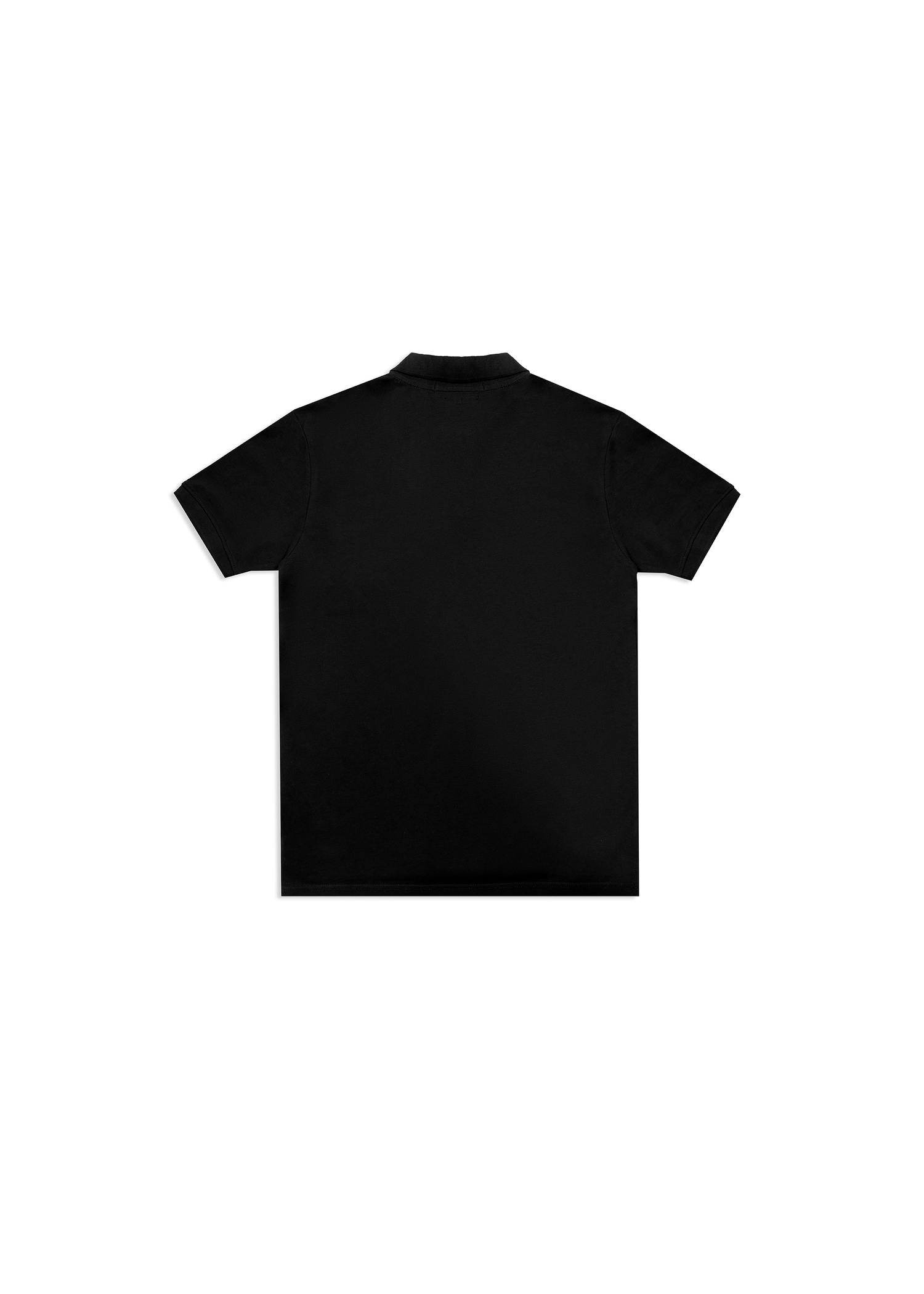 Classic Black Lacrosse Polo Shirt