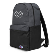 Cradle Lacrosse Backpack by Champion  Heather Black Left Front