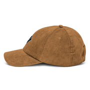 Premium Lacrosse Corduroy ‘Dad Hat’ - Camel left 