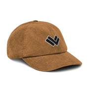 Premium Lacrosse Corduroy ‘Dad Hat’ - Camel right Front 
