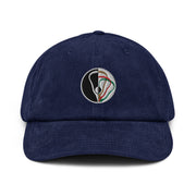 LAX World Faded Heritage Multicolor Lacrosse Hat - Front Navy 