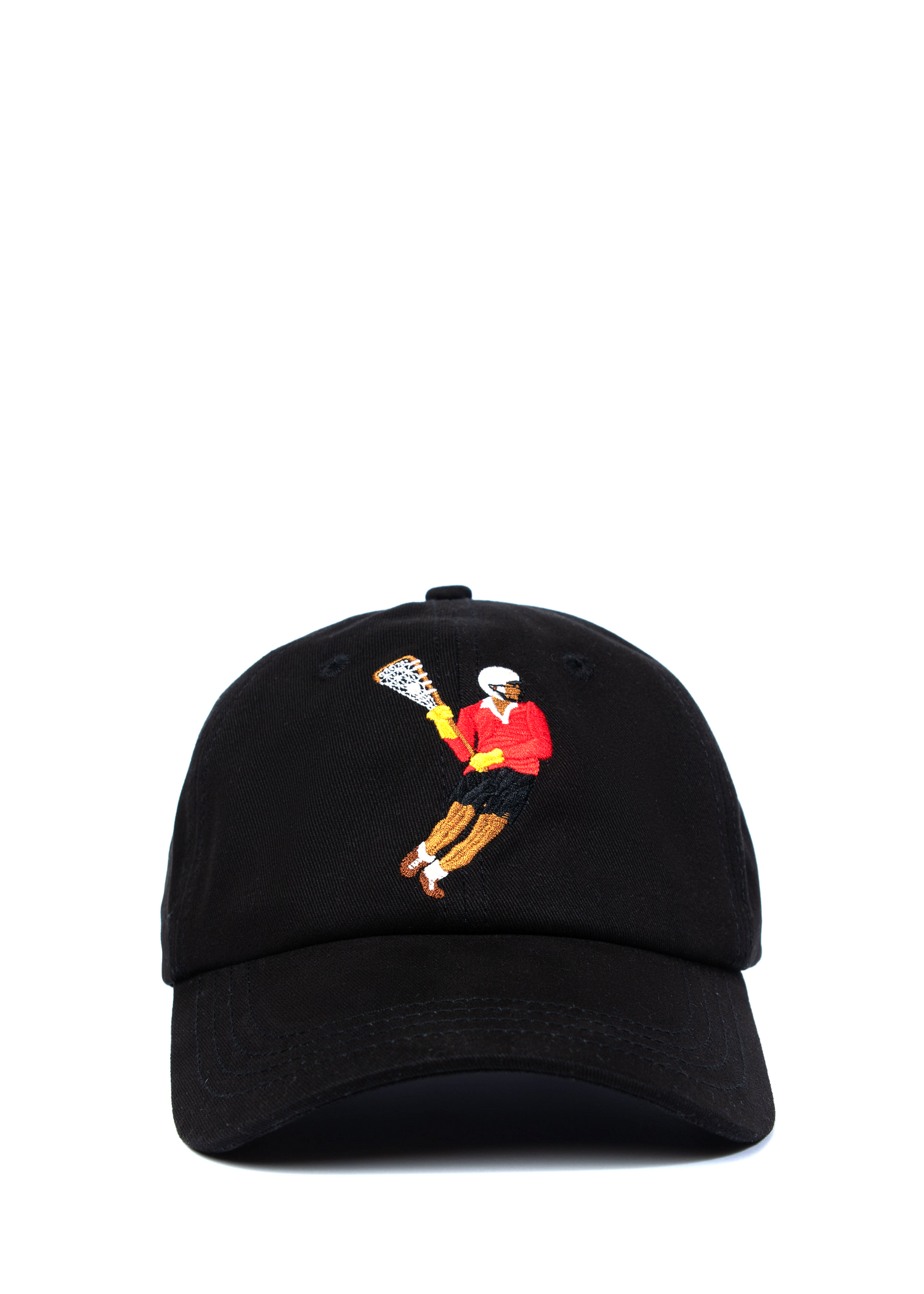 Classic Black Lacrosse Ball Cap