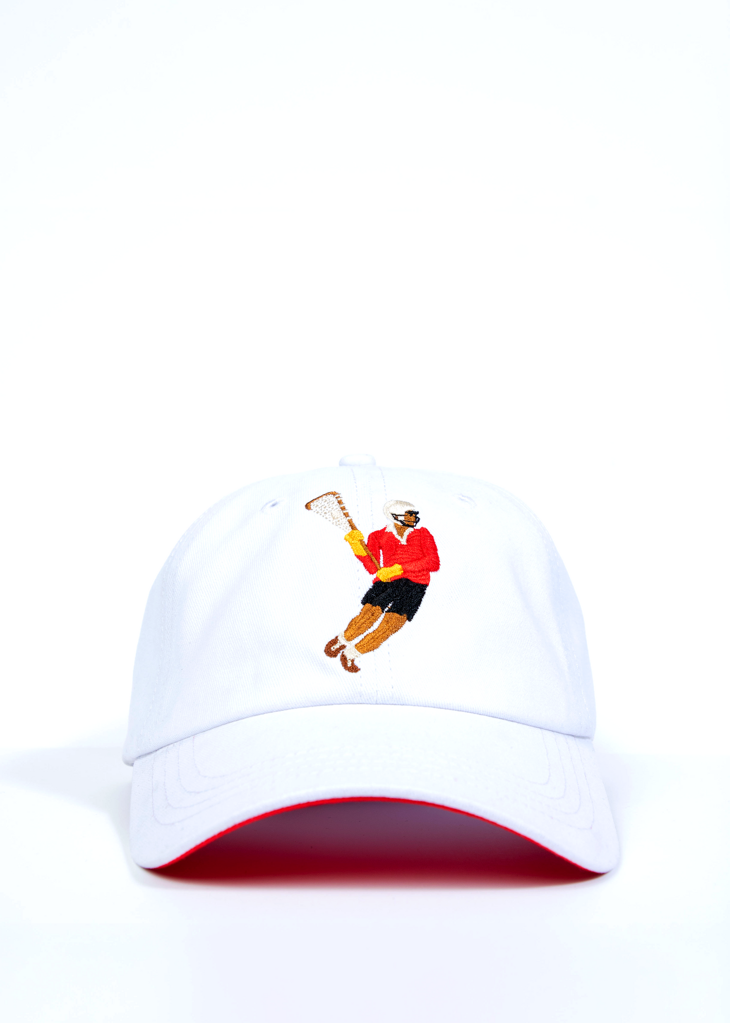 Classic White Lacrosse Ball Cap