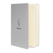 Klever Hardcover Bound Lacrosse Notebook - Sliver Front 