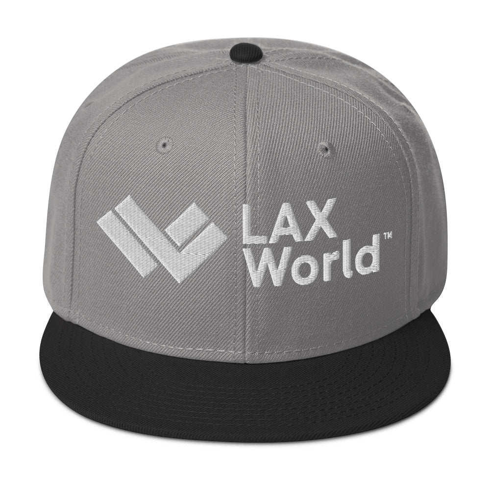 Premium Lacrosse Snapback Hat | Dual-color | LAX World