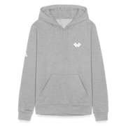 LAX World x Adidas Unisex Fleece Lacrosse Hoodie heather gray Front 