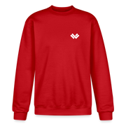 Champion Unisex Powerblend Lacrosse Sweatshirt - Scarlet Front