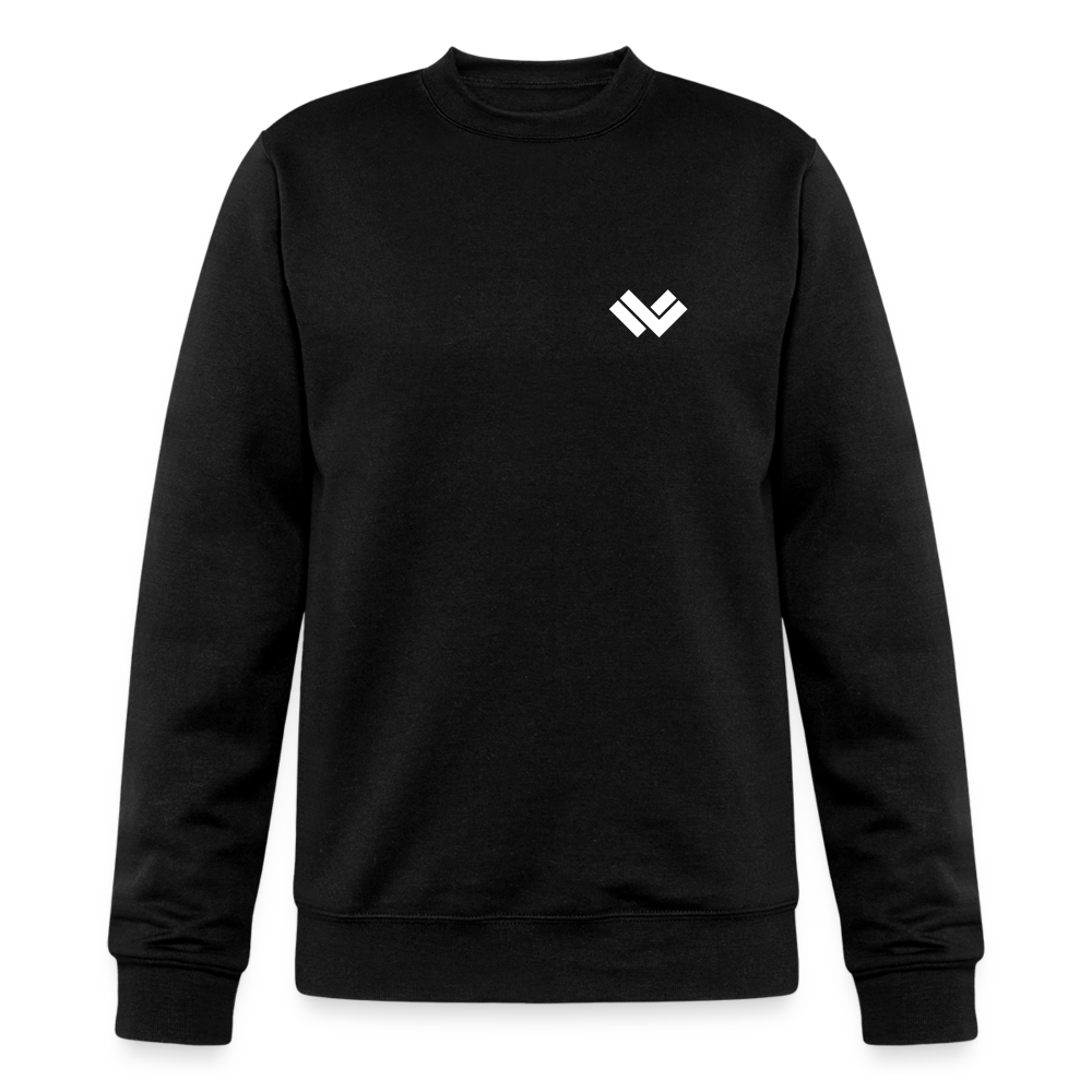 Champion’s Black Unisex Powerblend Lacrosse Sweatshirt - Front 