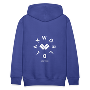 Cradle Collection Unisex Heavyweight Hoodie - royal blue Front with Big Logo 