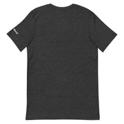Premium Lacrosse T Shirt Dark Grey Back