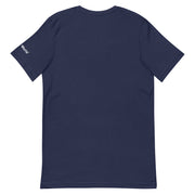 Premium Lacrosse T Shirt Navy Back