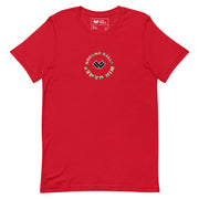 Premium Lacrosse Shirt ‘Ground Balls Win Games’ - Red Front 