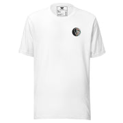 Premium LAX World Multicolour Heritage Lacrosse Shirt  - White Front Full 