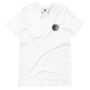 Premium LAX World Multicolour Heritage Lacrosse Shirt  - White Front 