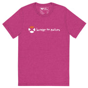 Fitted Lacrosse T Shirt Berry