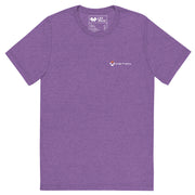 Premium Lacrosse T Shirt ‘Do Good’  Purple Front