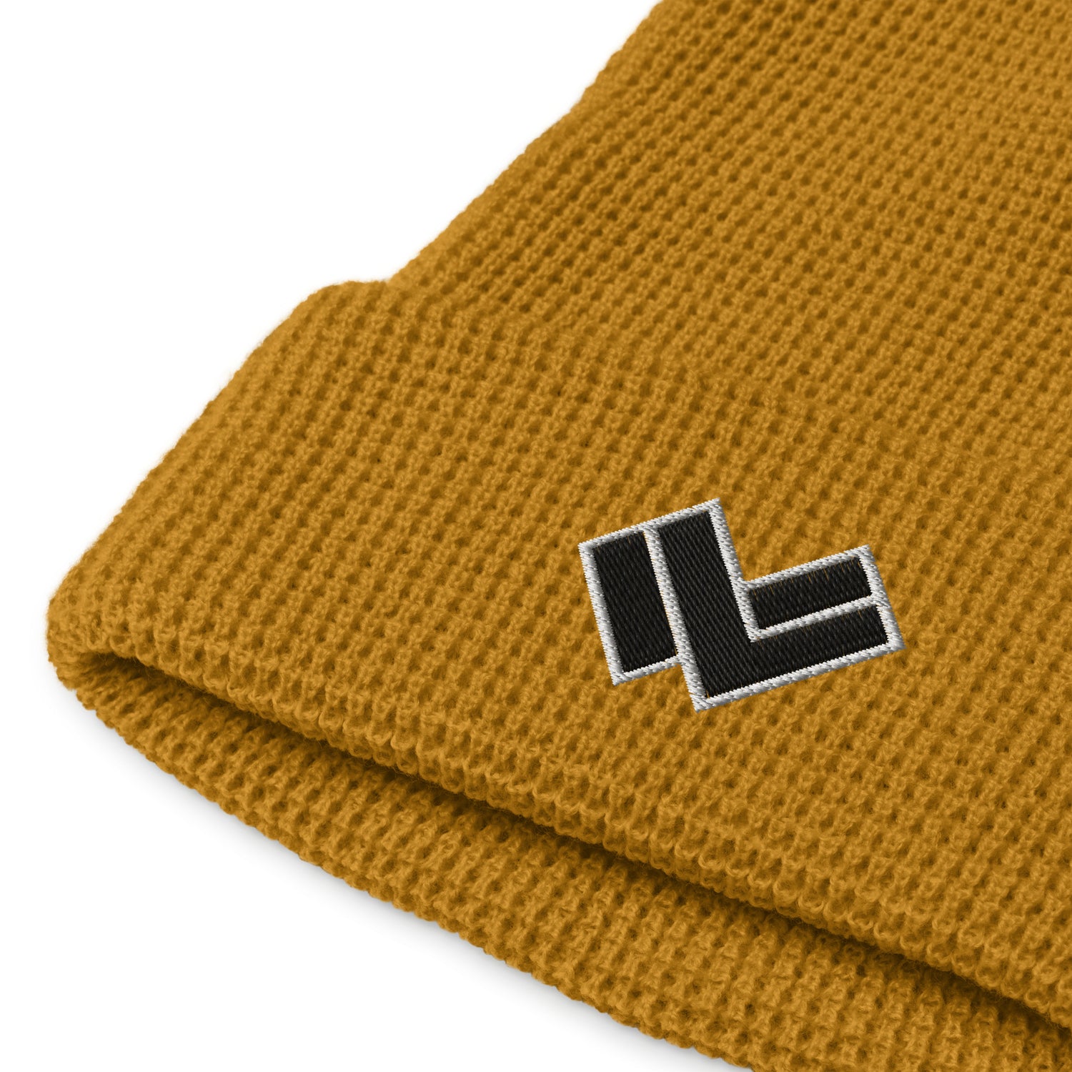 LAX World Cradle Multicolor Waffle Lacrosse Beanie - Camel Front Zoom 