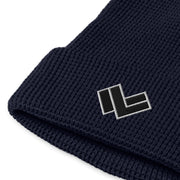 Lacrosse Waffle Beanie - Navy Front 