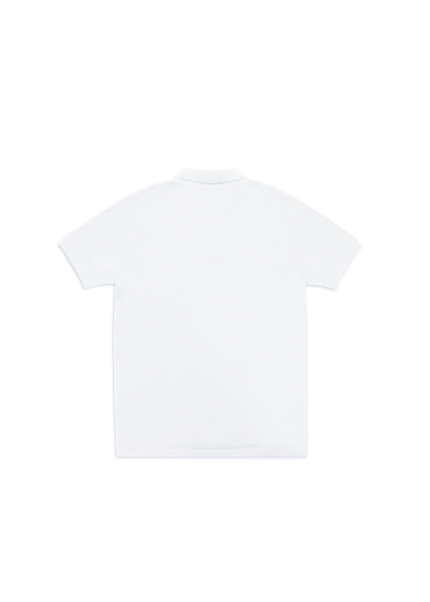 Classic White Lacrosse Polo Shirt